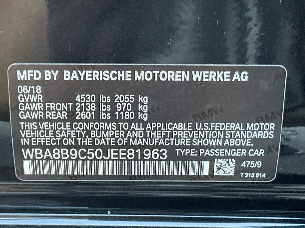 2018 BMW 3 Series Image 46