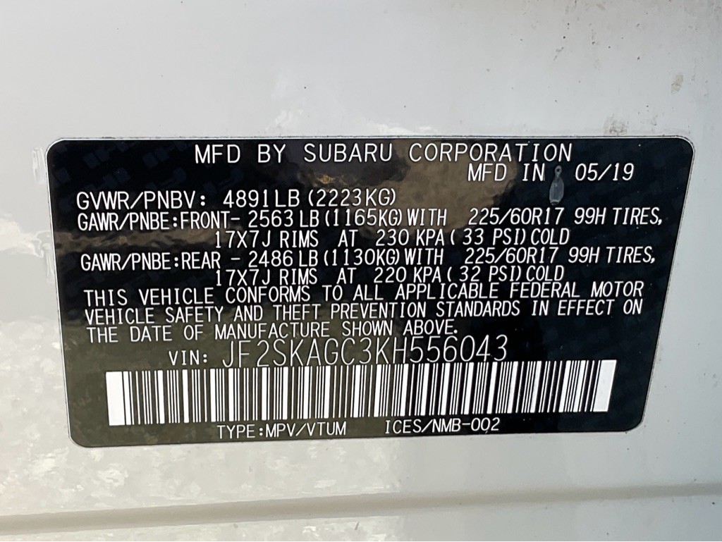 2019 Subaru Forester Image 52