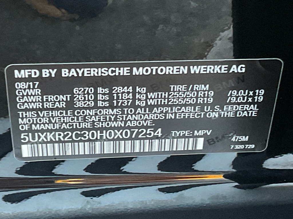 2017 BMW X5 Image 54