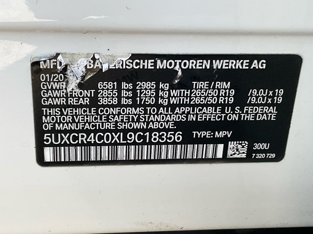 2020 BMW X5 Image 56