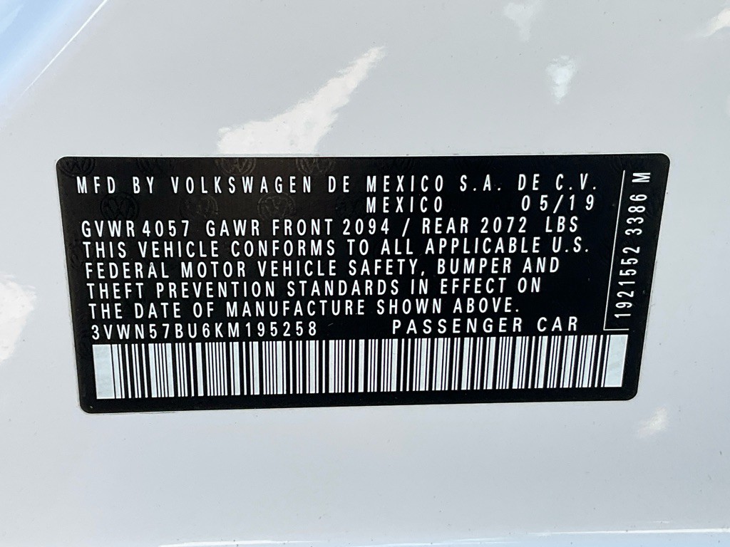 2019 Volkswagen Jetta Image 44