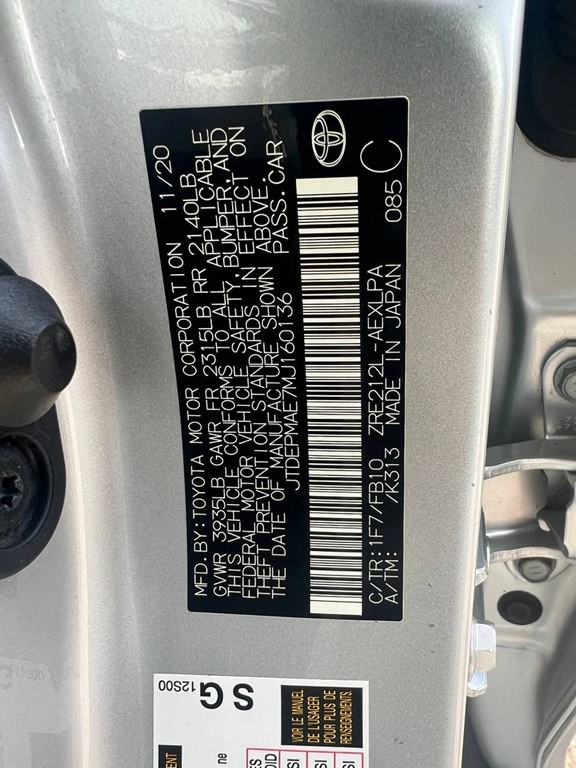 2021 Toyota Corolla Image 35