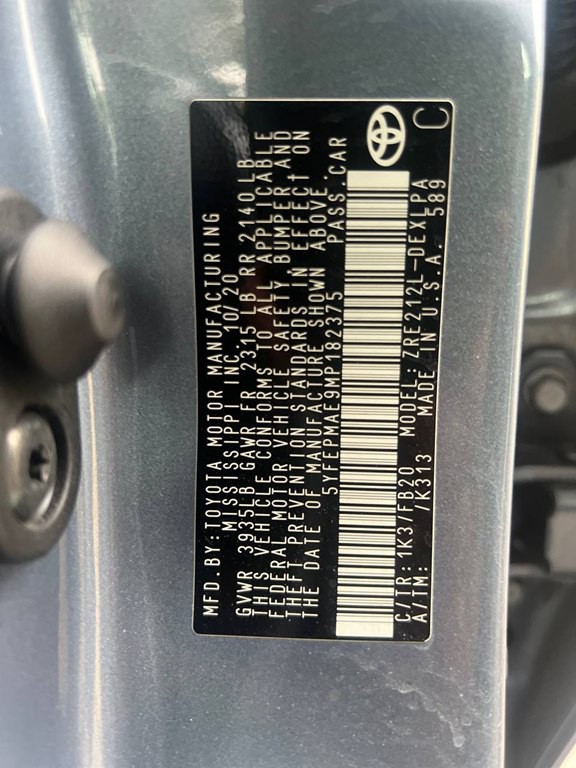 2021 Toyota Corolla Image 30