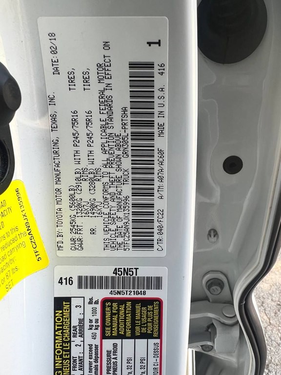 2018 Toyota Tacoma Image 31