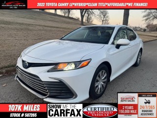 Image for 2022 Toyota Camry LE ID: 7150762