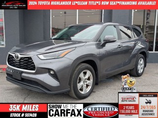 Image for 2024 Toyota Highlander LE ID: 7195368