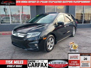 Image for 2018 Honda Odyssey EXL ID: 7211645