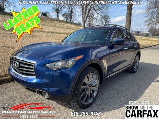 Image for 2012 INFINITI FX35  ID: 7211658