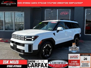 Image for 2026 Hyundai Santa Fe SEL ID: 7645730