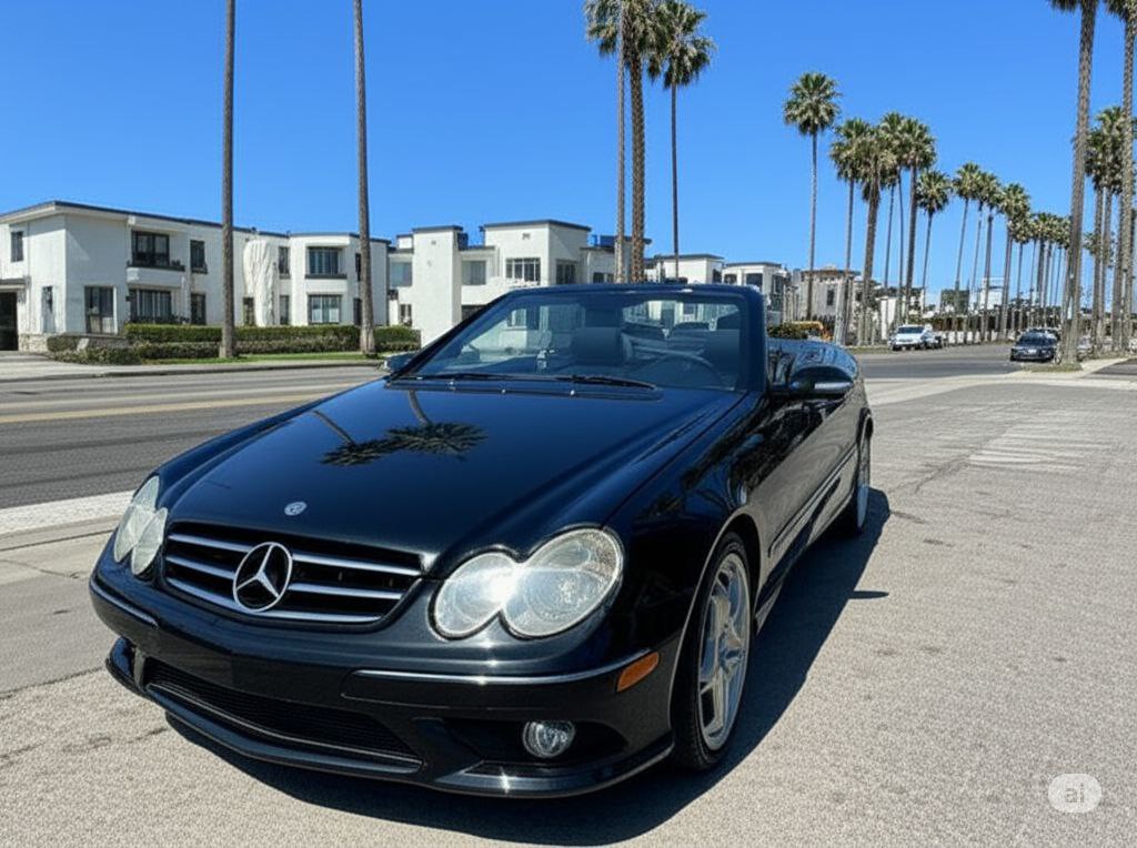 2008 Mercedes-Benz CLK-Class Image 1
