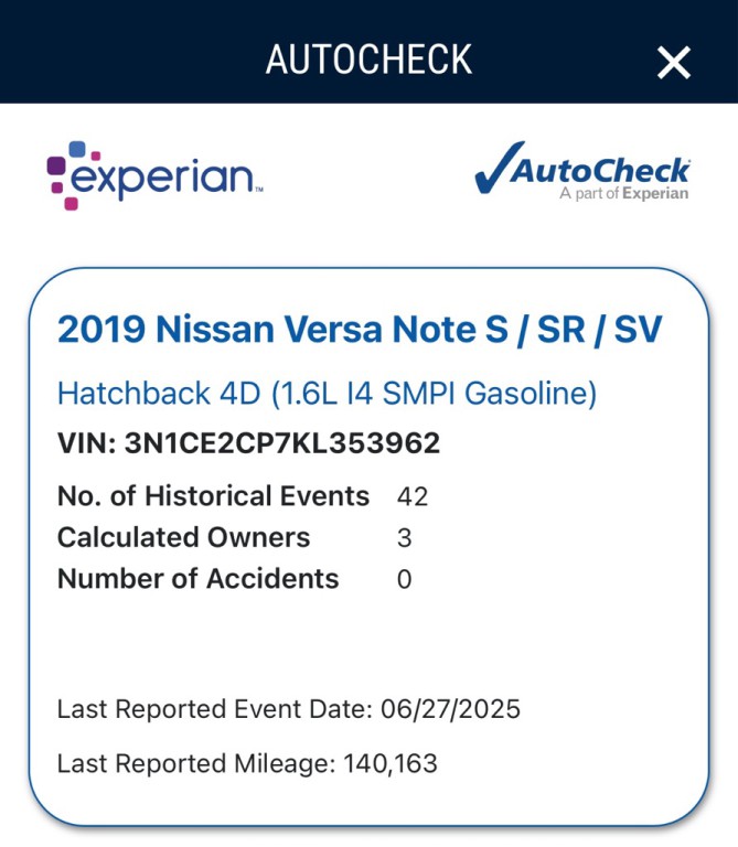 2019 Nissan Versa Image 19