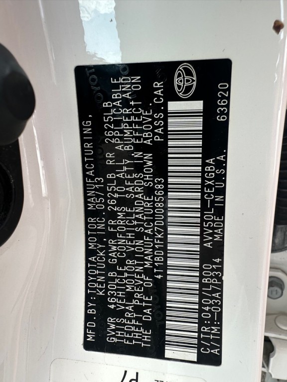 2013 Toyota Camry Image 27