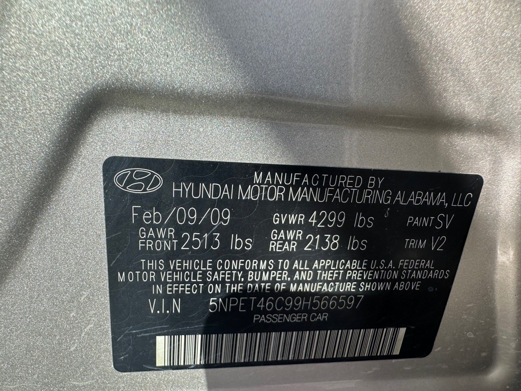 2009 Hyundai Sonata Image 25