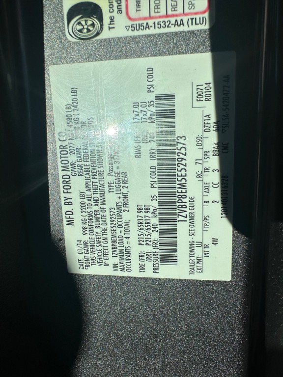 2014 Ford Mustang Image 28