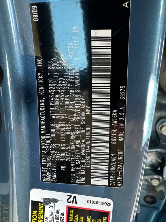 2009 Toyota Venza Image 28