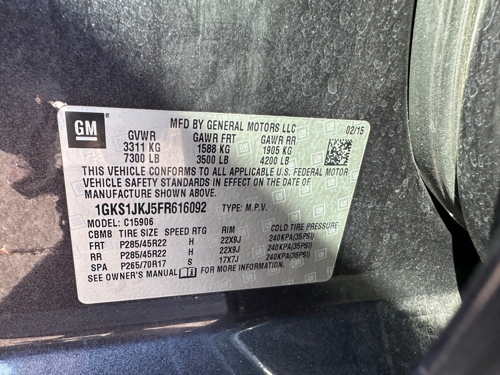 2015 GMC Yukon Image 31