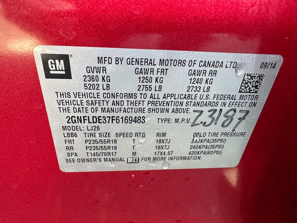 2015 Chevrolet Equinox Image 28