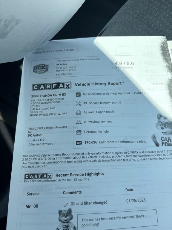 2008 Honda CR-V Image 31