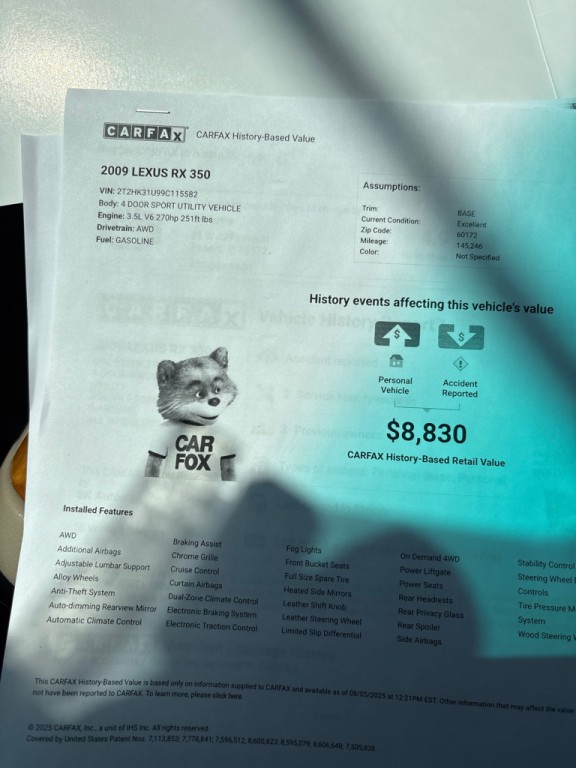 2009 Lexus RX Image 24