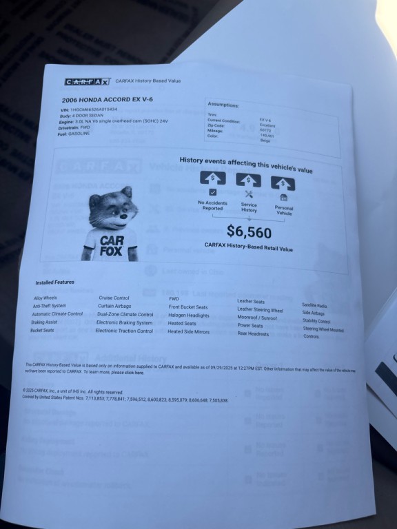 2006 Honda Accord Image 22