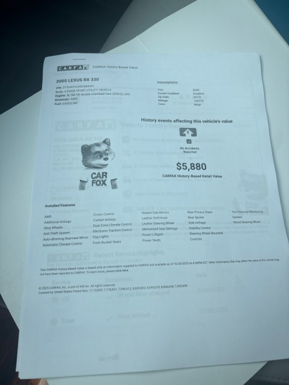 2005 Lexus RX Image 29