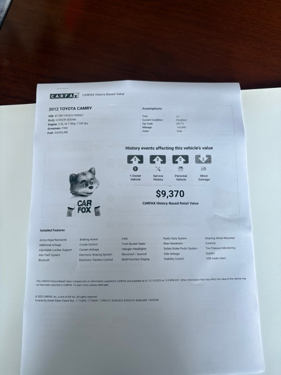 2012 Toyota Camry Image 23