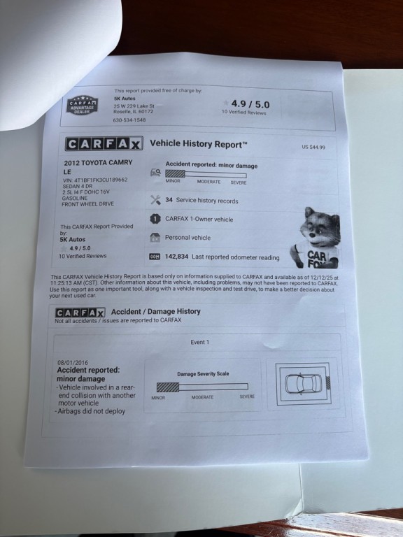 2012 Toyota Camry Image 24