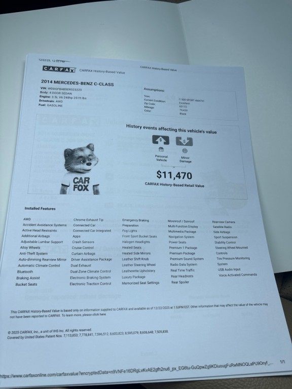 2014 Mercedes-Benz C-Class Image 23