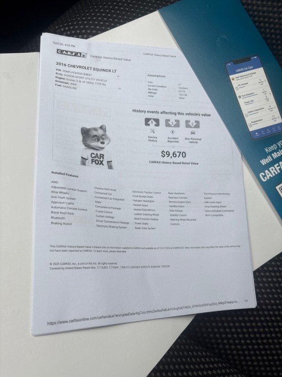 2016 Chevrolet Equinox Image 26