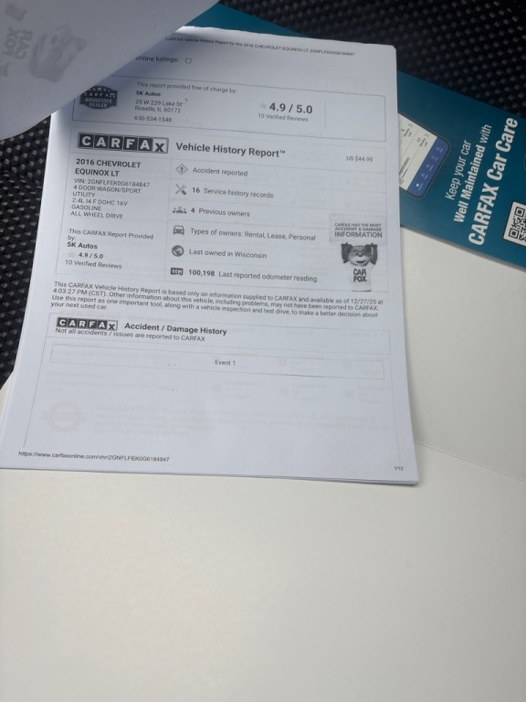 2016 Chevrolet Equinox Image 27