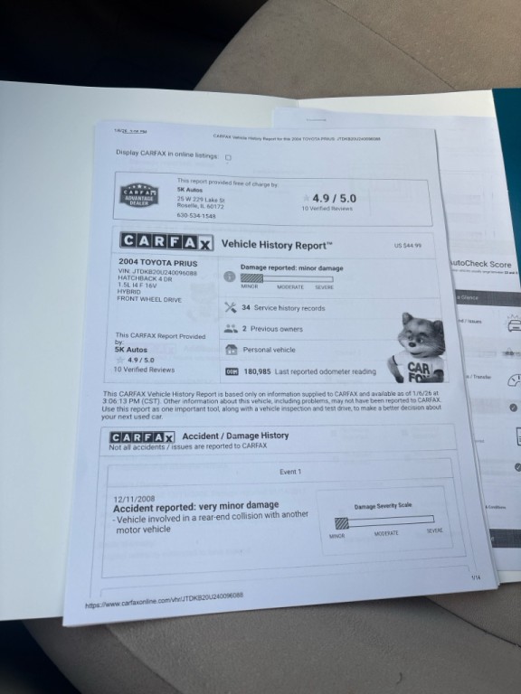 2004 Toyota Prius Image 29