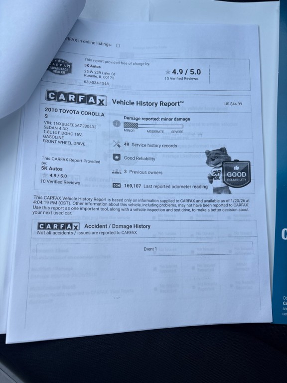 2010 Toyota Corolla Image 27