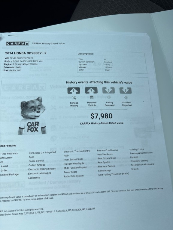 2014 Honda Odyssey Image 27