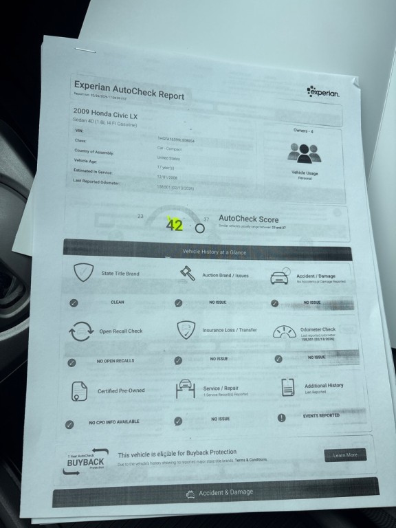 2009 Honda Civic Image 20