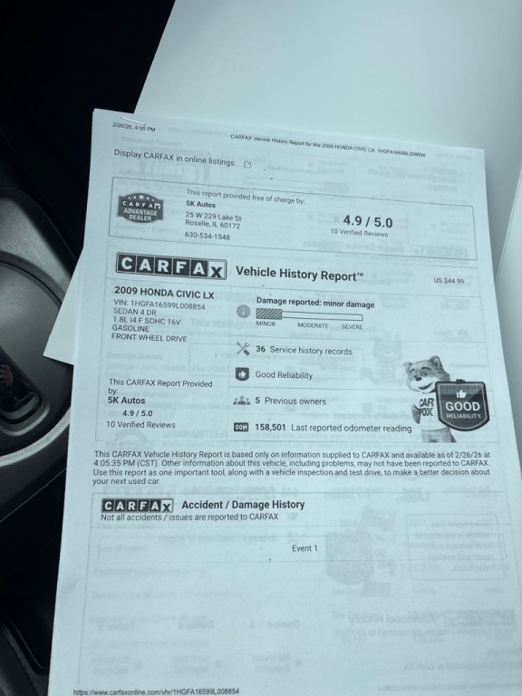 2009 Honda Civic Image 21