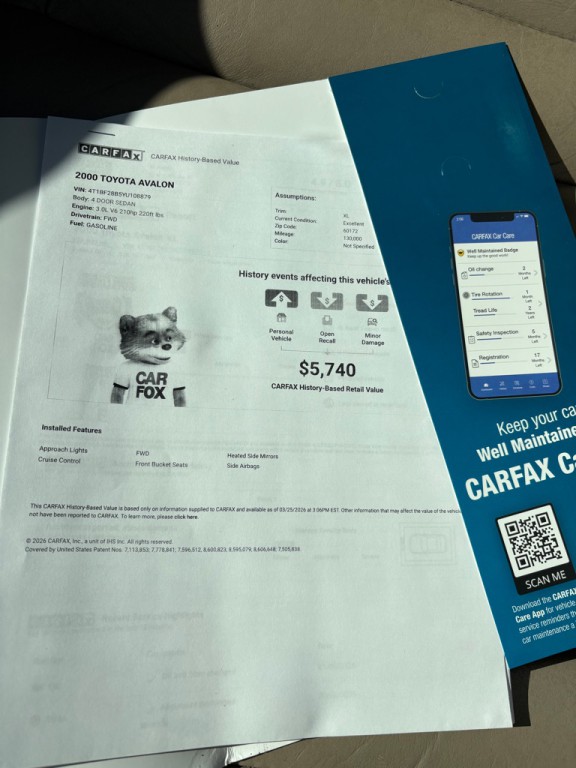 2000 Toyota Avalon Image 25