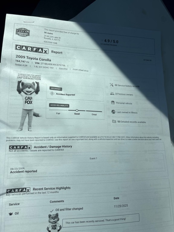 2009 Toyota Corolla Image 21