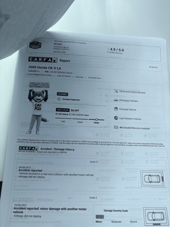 2005 Honda CR-V Image 26