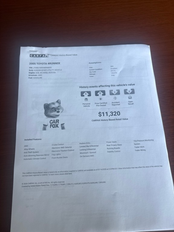 2005 Toyota 4Runner Image 27