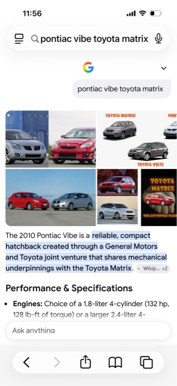 2005 Pontiac Vibe Image 25