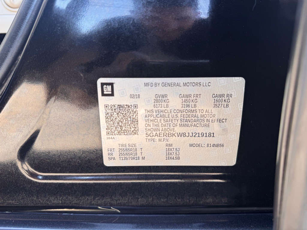 2018 Buick Enclave Image 27