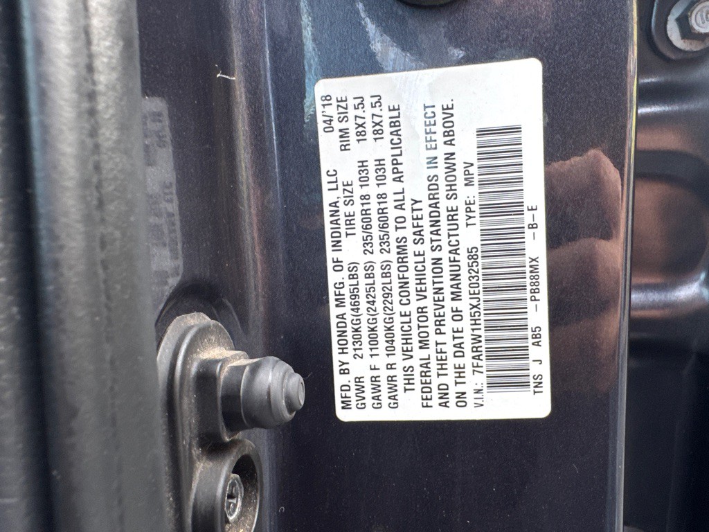 2018 Honda CR-V Image 21