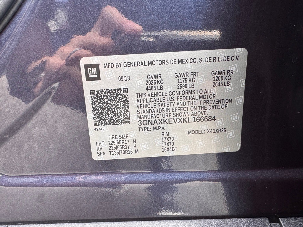 2019 Chevrolet Equinox Image 52