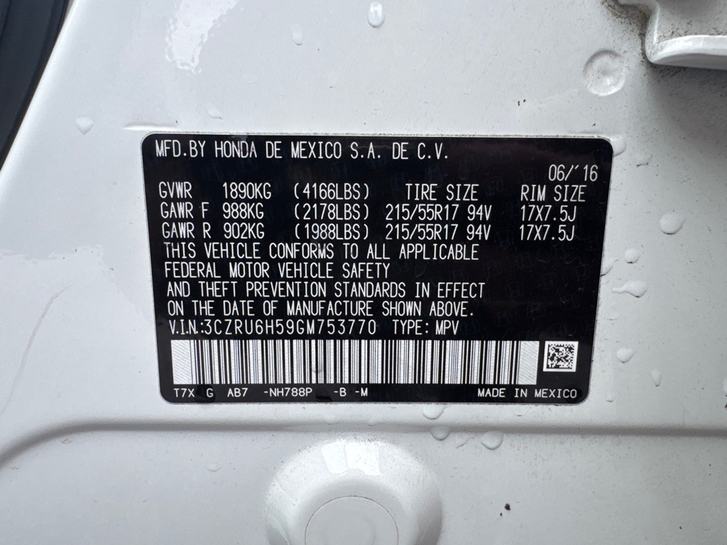 2016 Honda HR-V Image 27