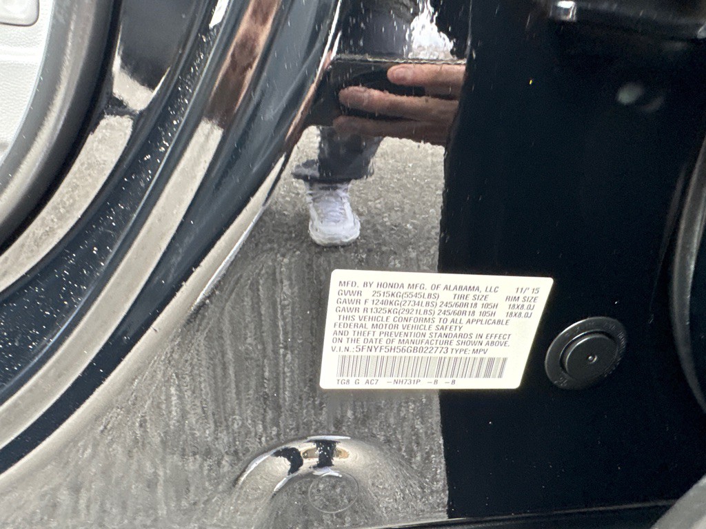 2016 Honda Pilot Image 28