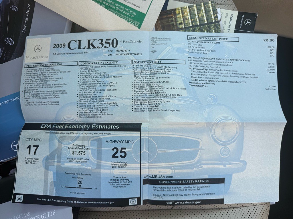 2009 Mercedes-Benz CLK-Class Image 17
