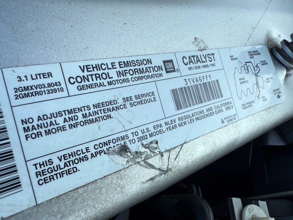 2002 Buick Century Image 11