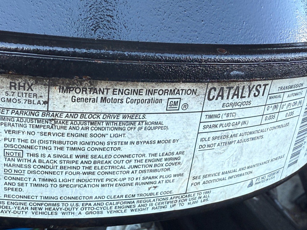 1993 Chevrolet C/K Image 10