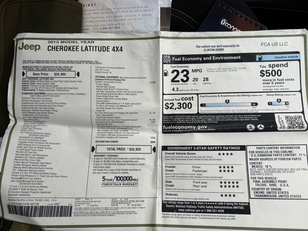 2015 Jeep Cherokee Image 25