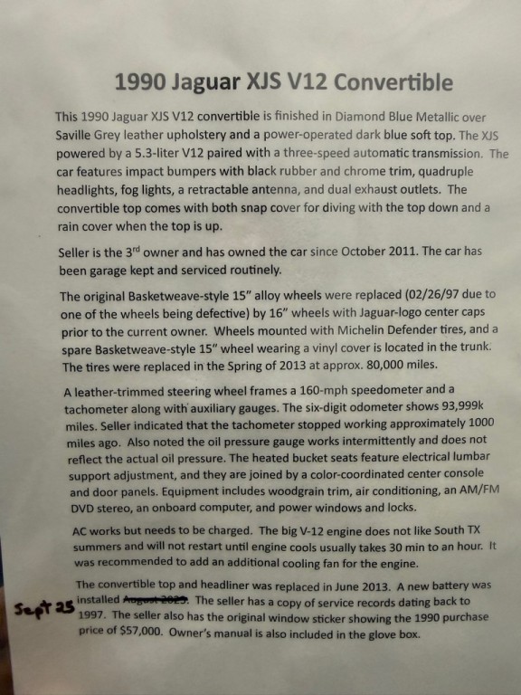 1990 Jaguar XJ Image 41